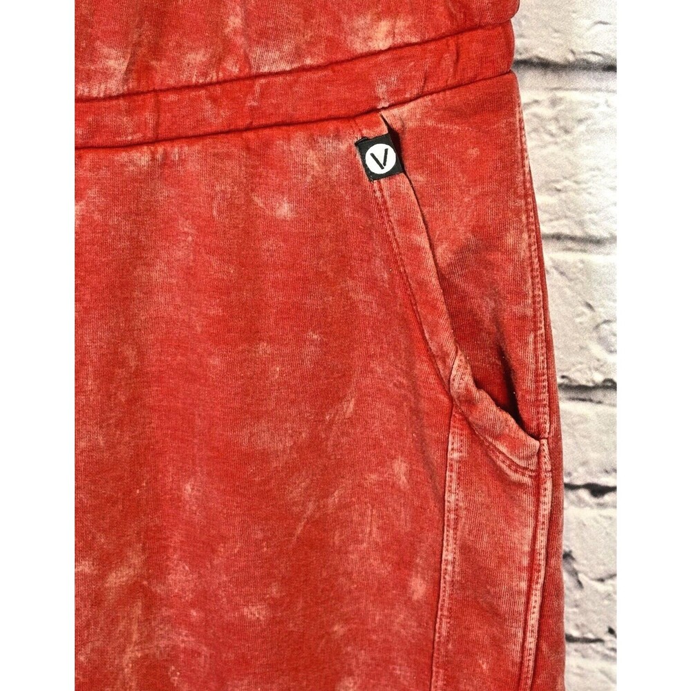 Lane Bryant Livi Sleeveless French Terry Jumpsuit Red POCKETS Plus 34/36 NWT - Picture 6 of 9